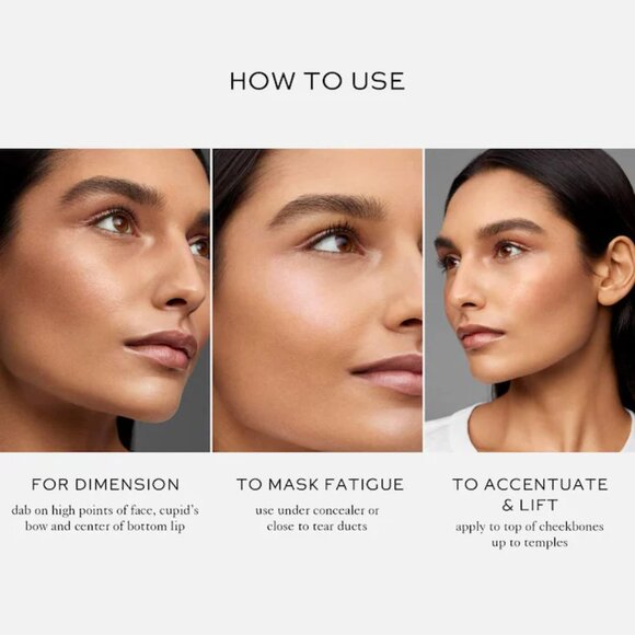 NIB ✅Westman Atelier #NECTAR   Lit Up Glow Highlighter Stick (FULL Size)✨ BNIB - Picture 10 of 13